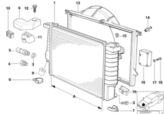 Radiator/frame