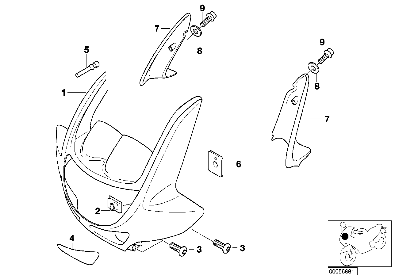 panel upper section with key primer