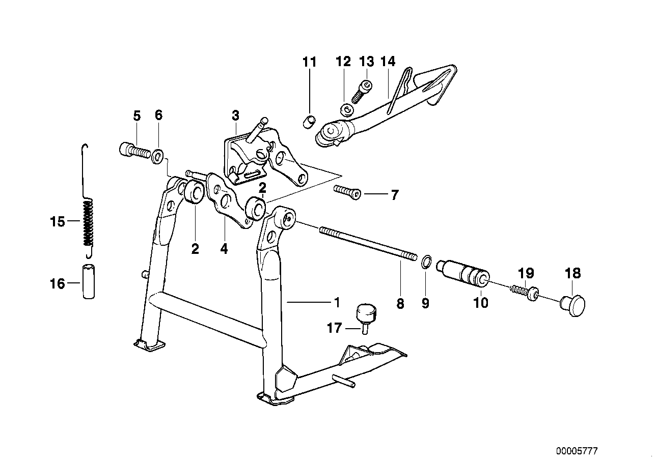 Kippständer/Seitenstütze