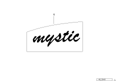 스티커,mystic