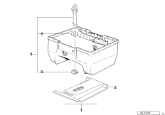 Monteringsdetaljer topcase 22 L