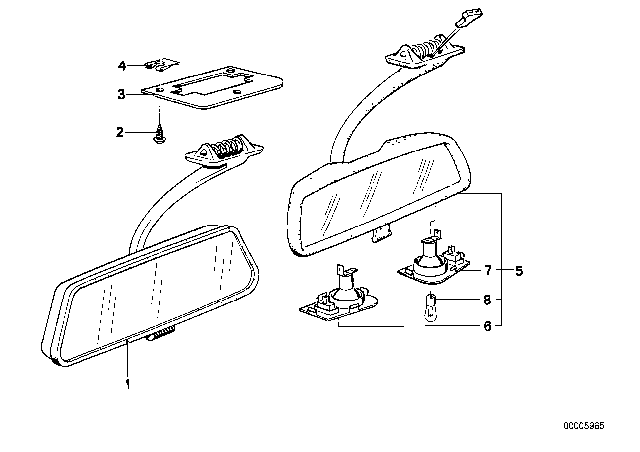 Rétroviseur intérieur