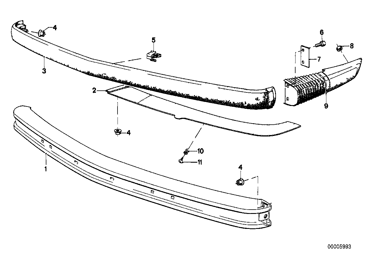 Parachoques delantero