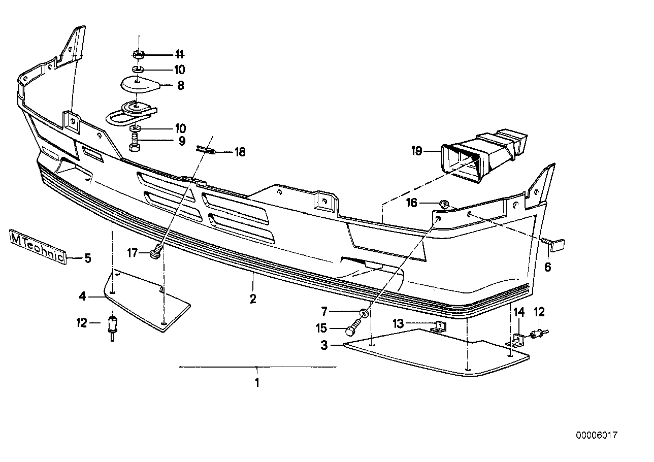 前阻流板 M Technic