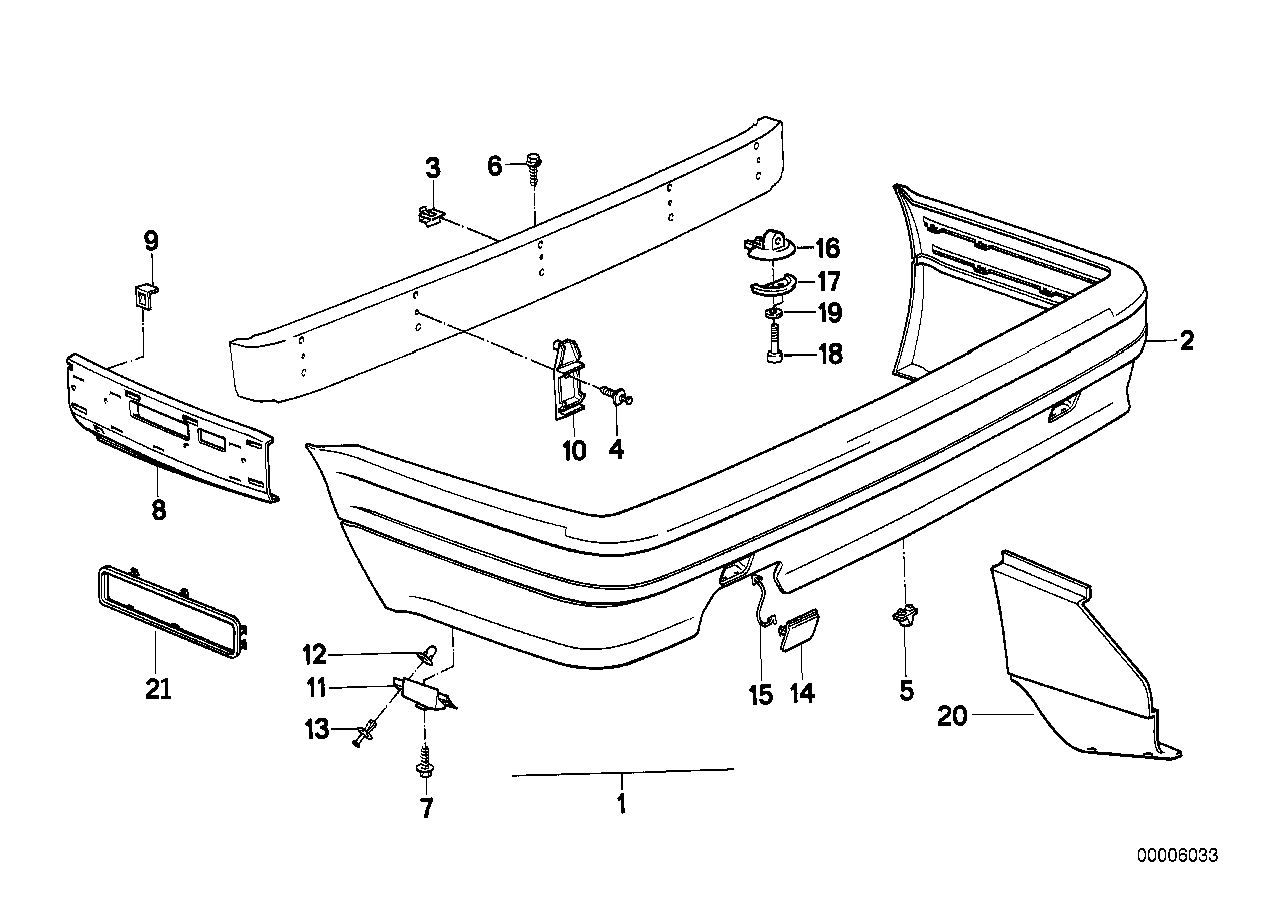 Heckschürze M Technic