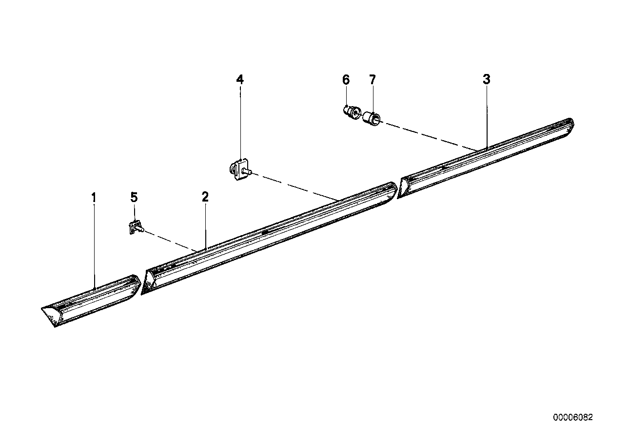 Stossleiste-Seitenwand/Tür/Abdeckung