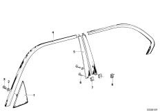 Moulding window frame front