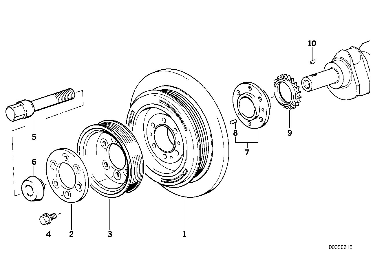 Riementrieb-Schwingungsdämpfer