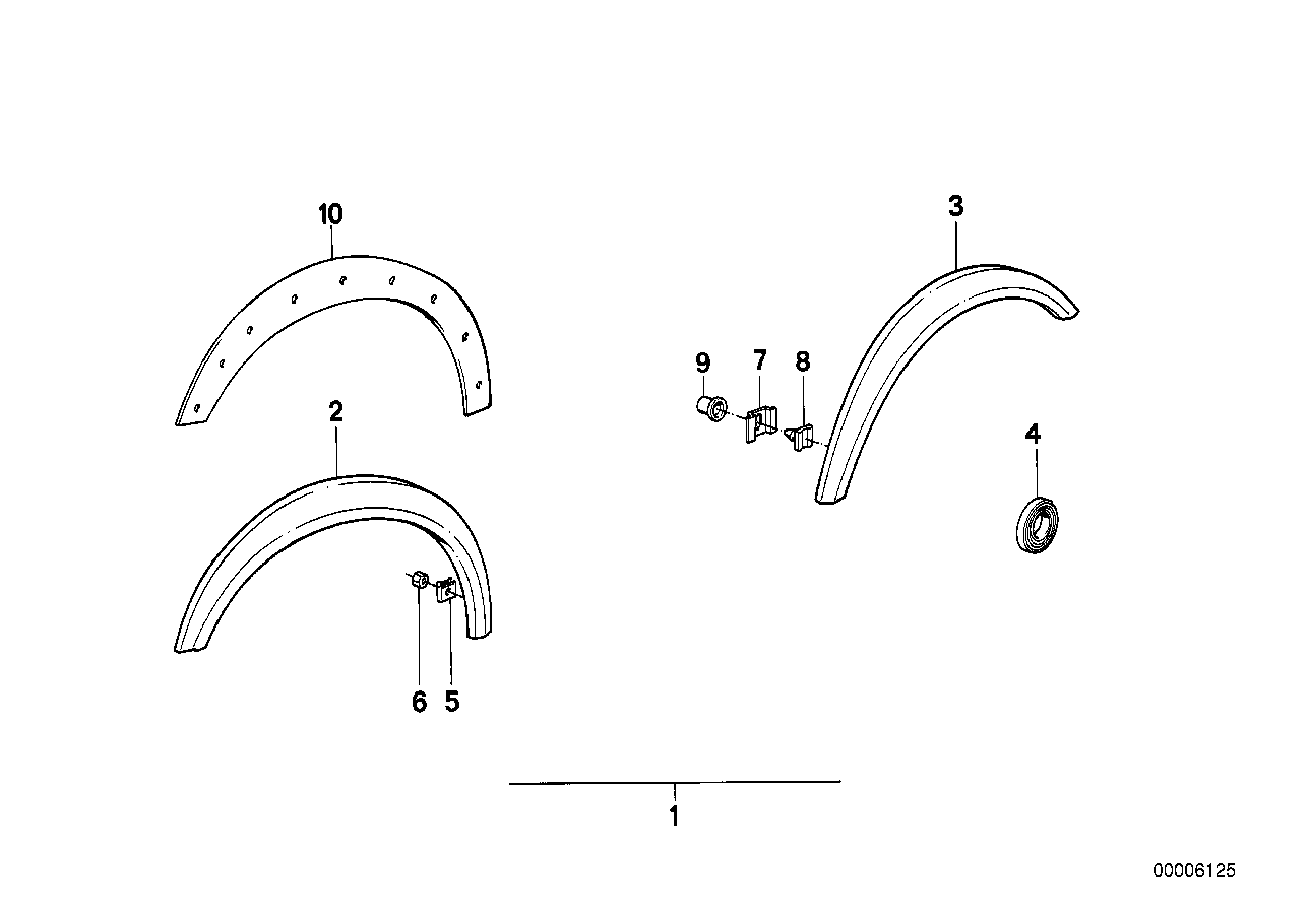 Ecran d'ouverture de roue M technic