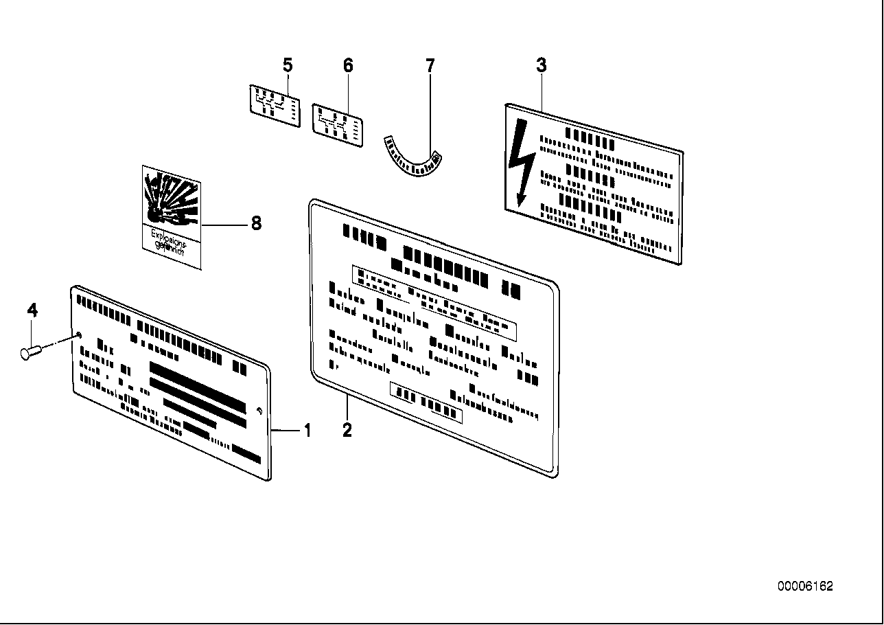 Placa indicativa