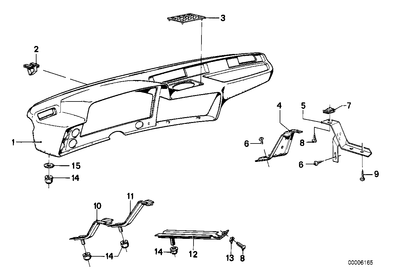 Verkleidung Instrumententafel