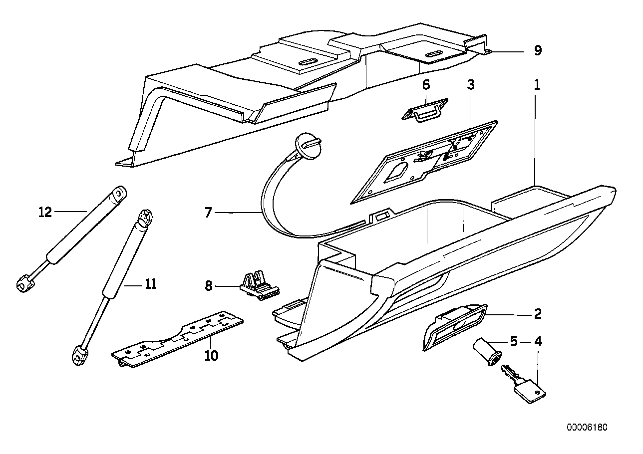 Handschuhkasten Fahrerseite