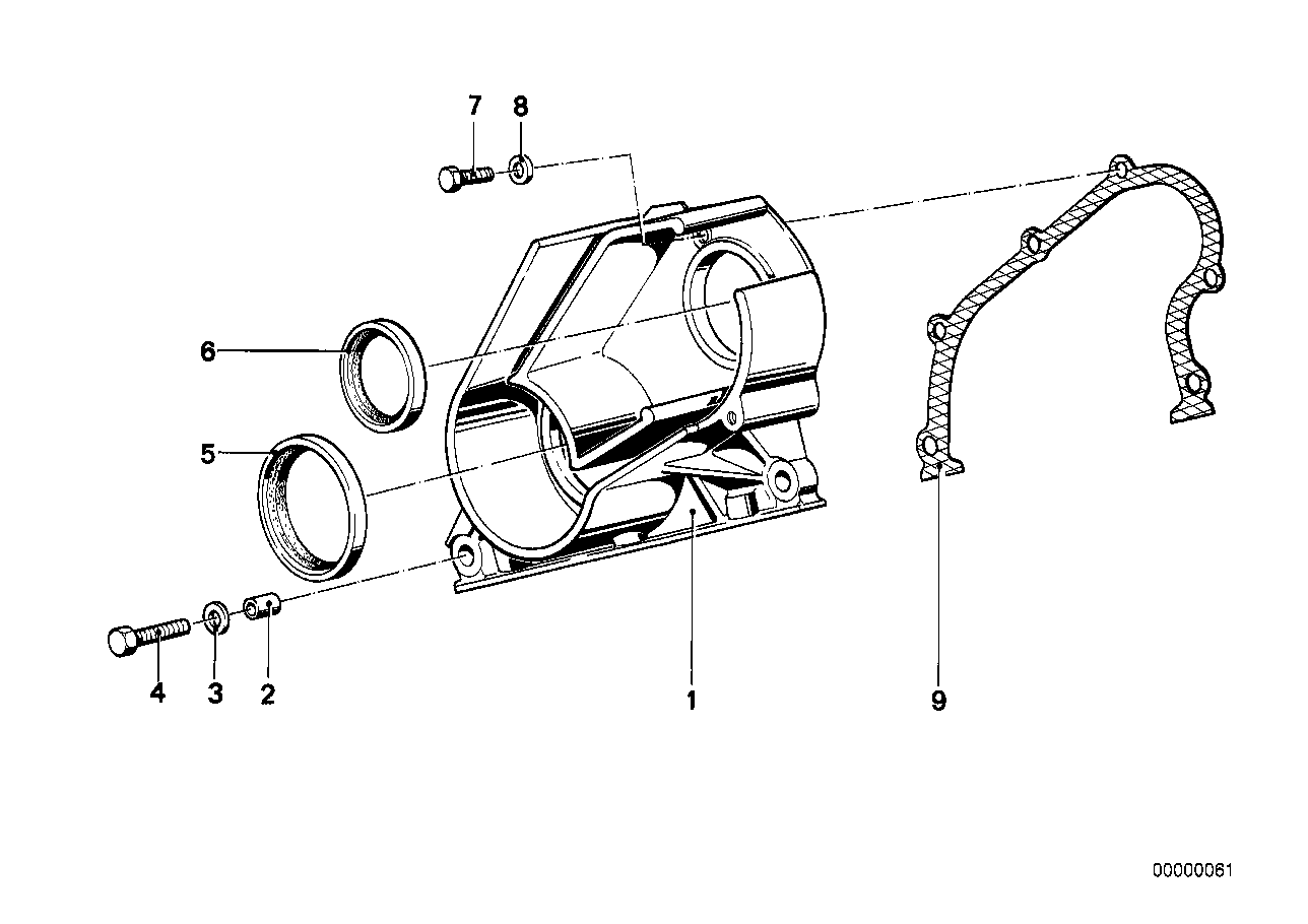 Räderkastengehäuse unten