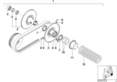 Variateur commandé