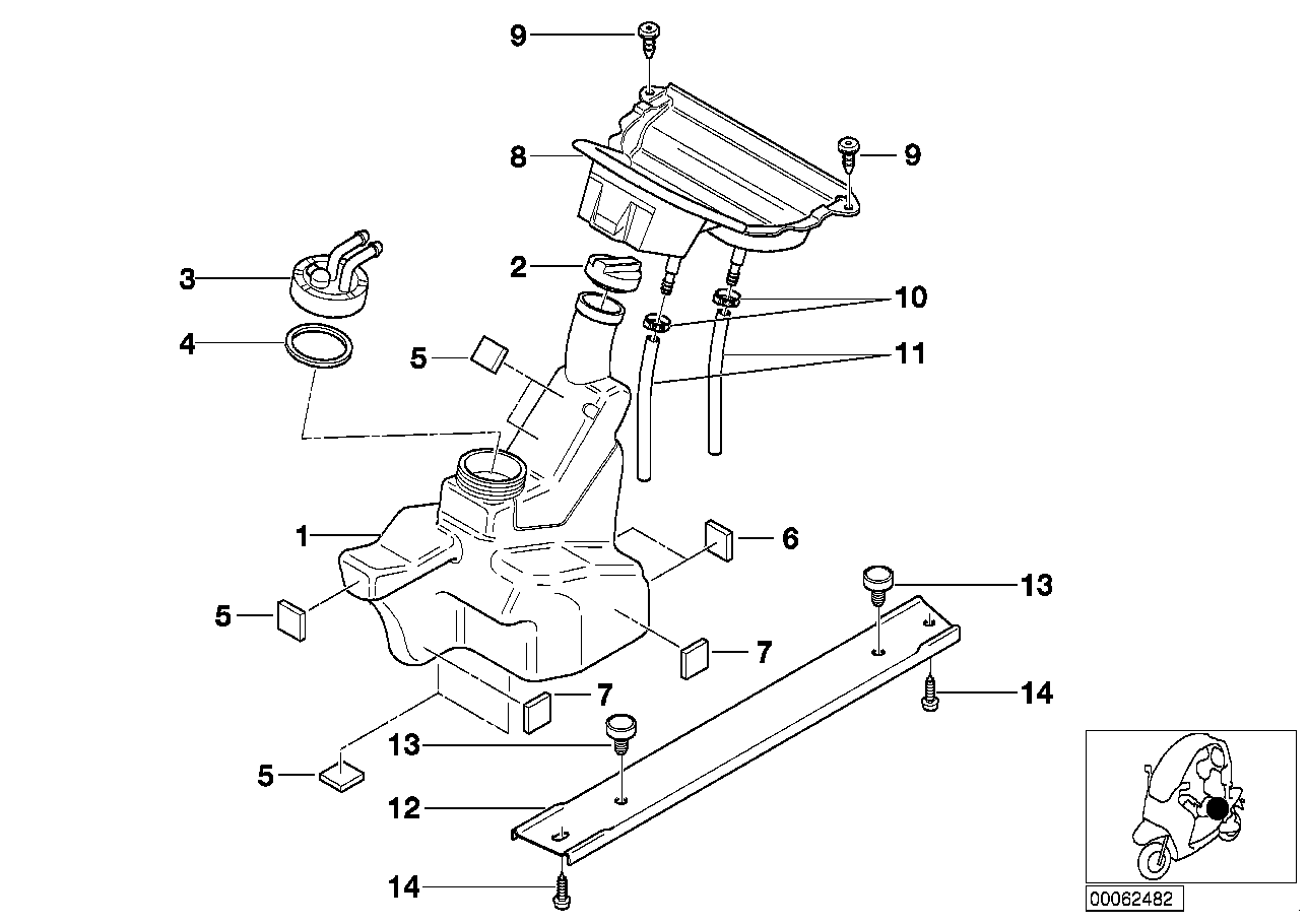 Fuel tank-filler cap