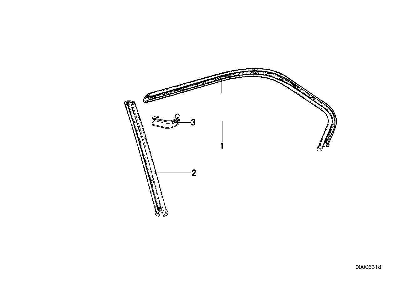 Sierlijst ruitframe achter