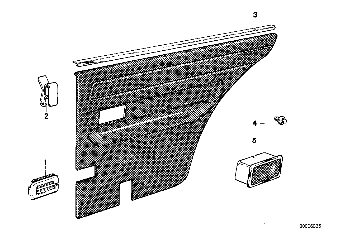 Zijbekleding onderdeelen