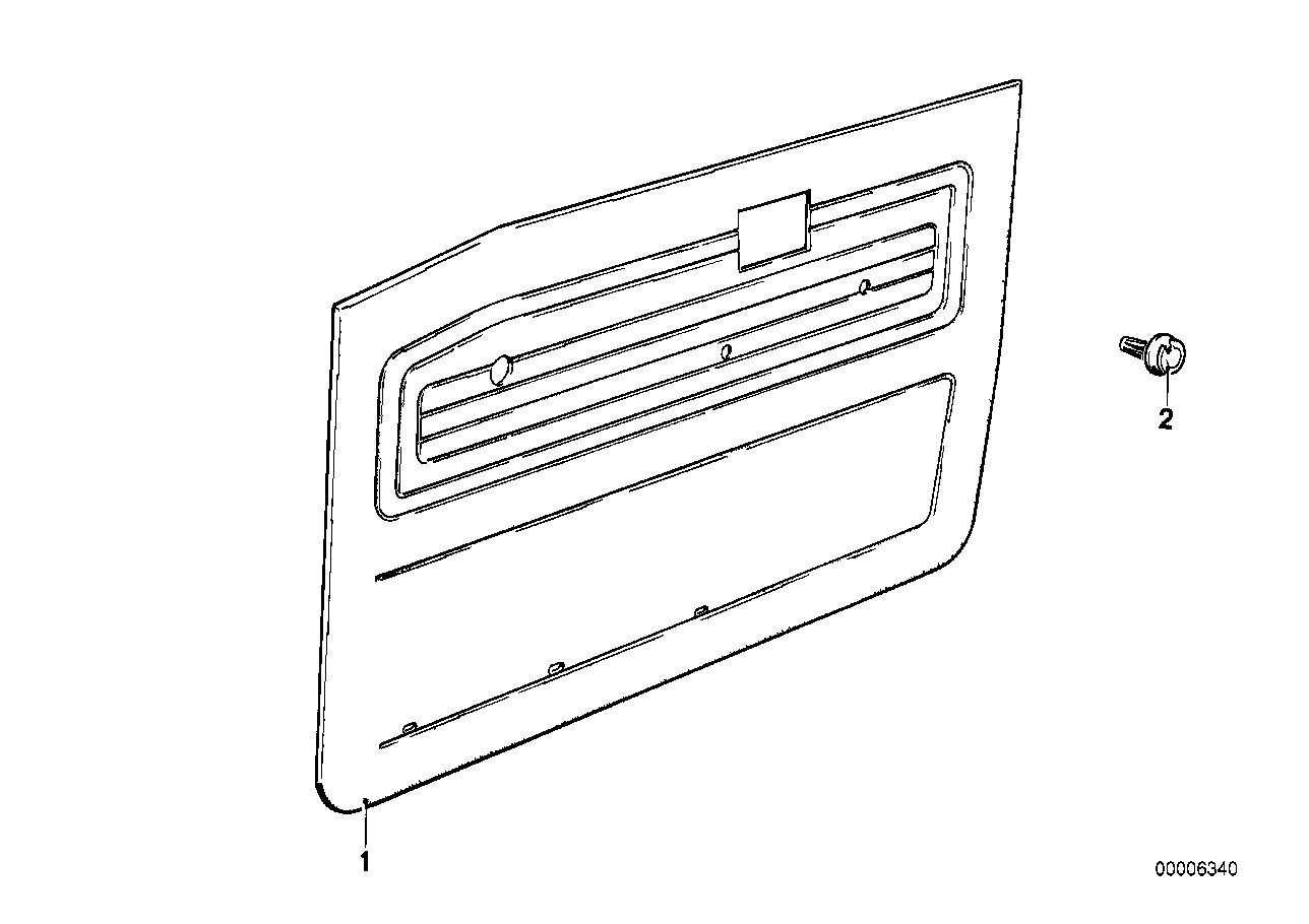 Türverkleidung vorn