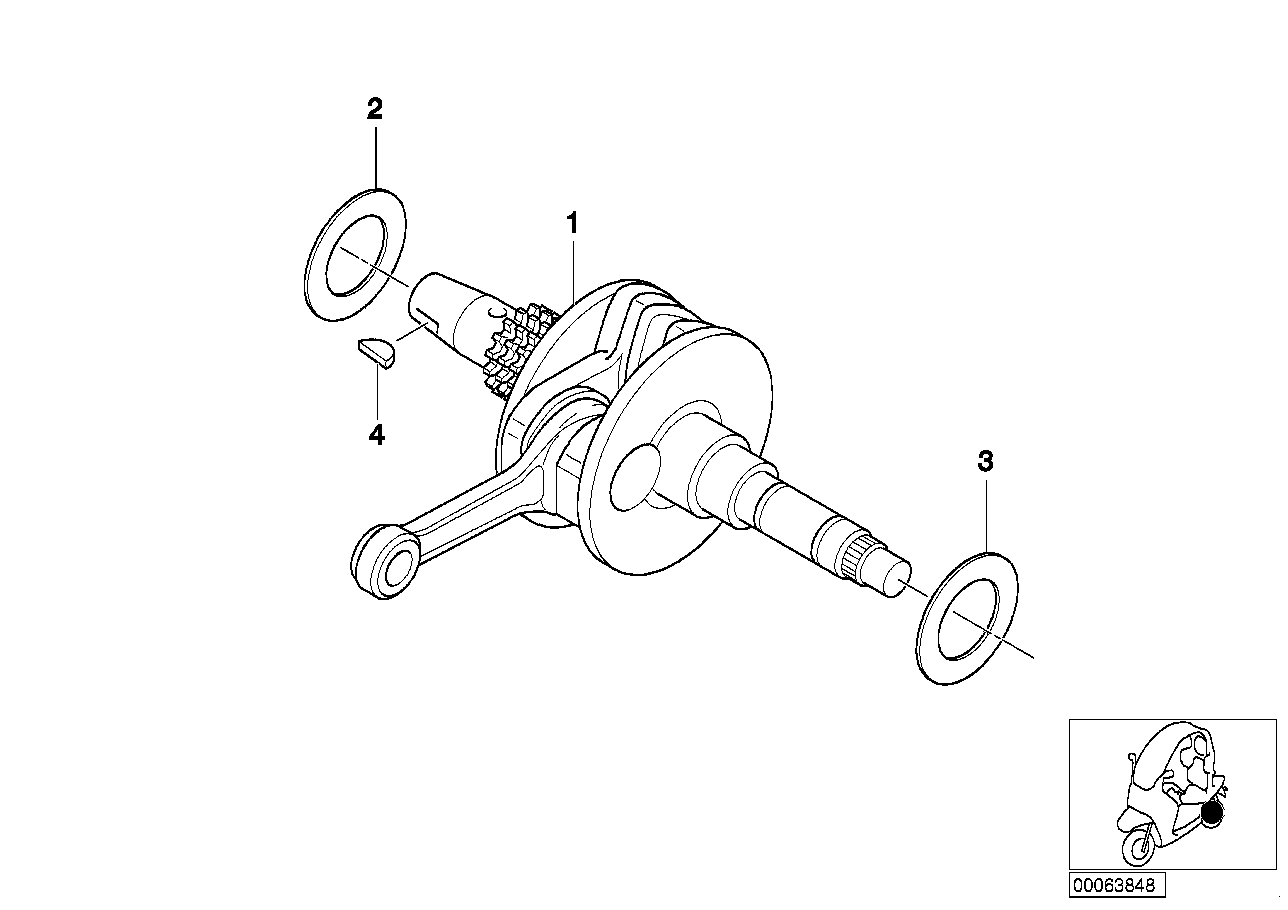 Crankshaft drive