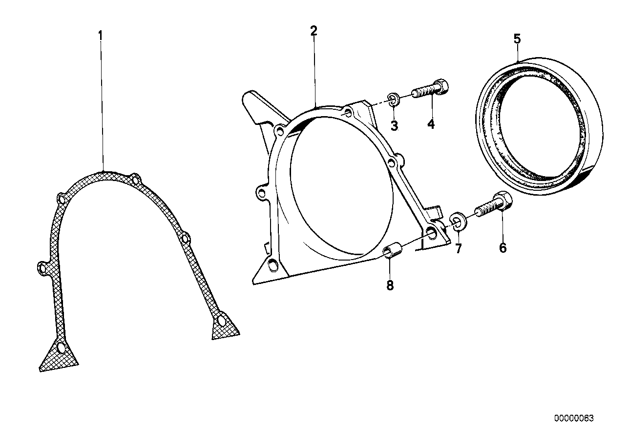 Zylinder-Kurbelgehäuse/Anbauteile