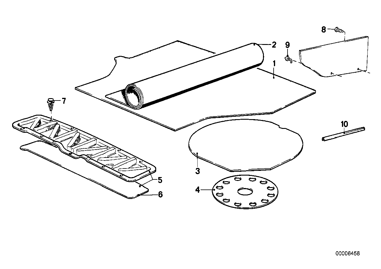 Trunk trim panel