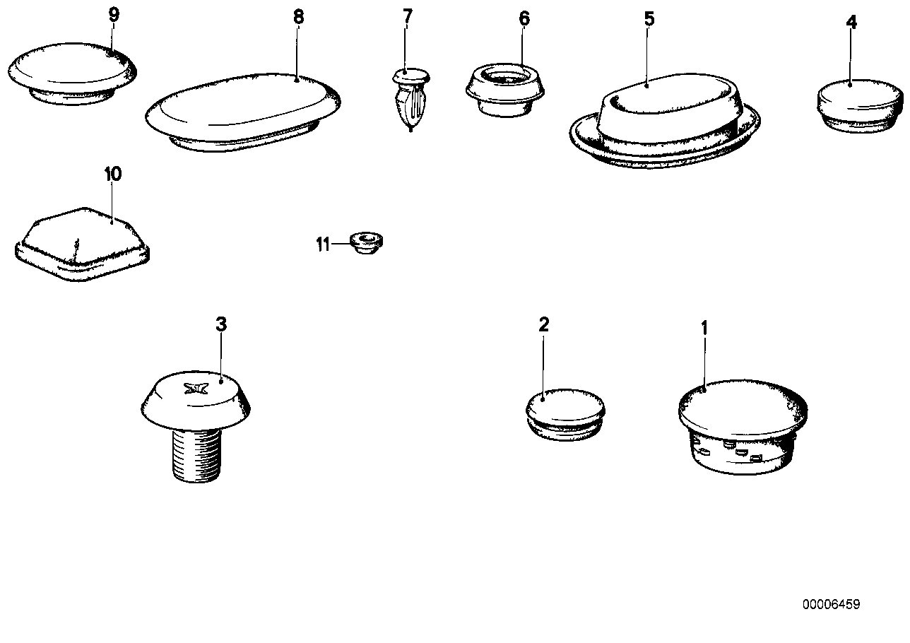 Lock/förslutningsplugg