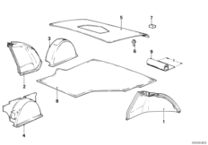 Trunk trim panel