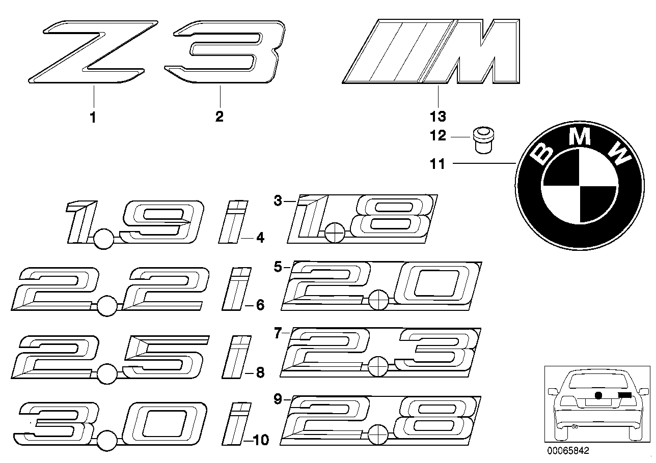 Emblemas / diciture