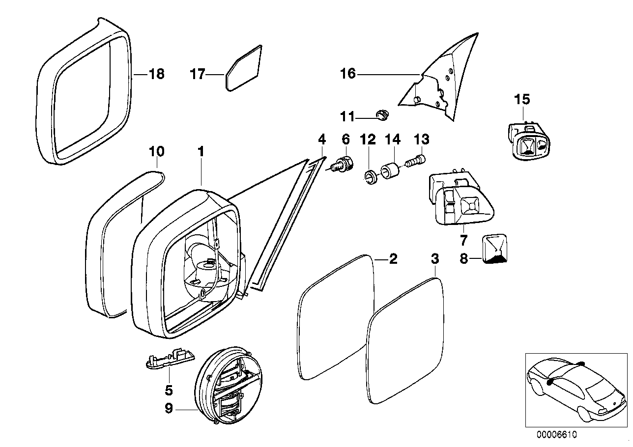 Retrovisor exterior