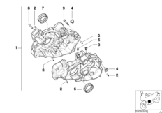 Motorhuv monteringsdetaljer