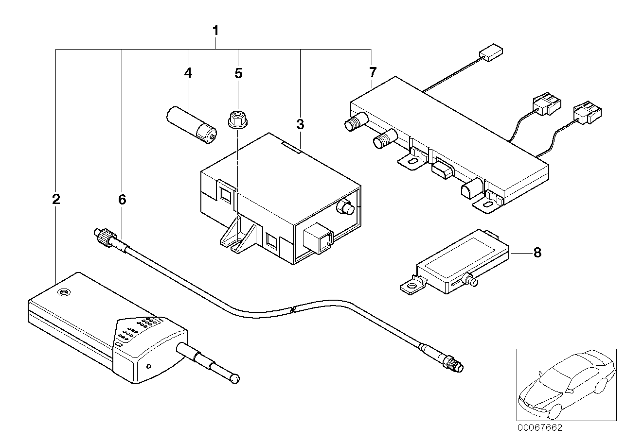 Retrofit kit, remote cntrl,indep.heating