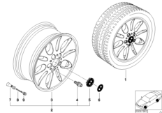 BMW LM hjul ellipsoid styling 56