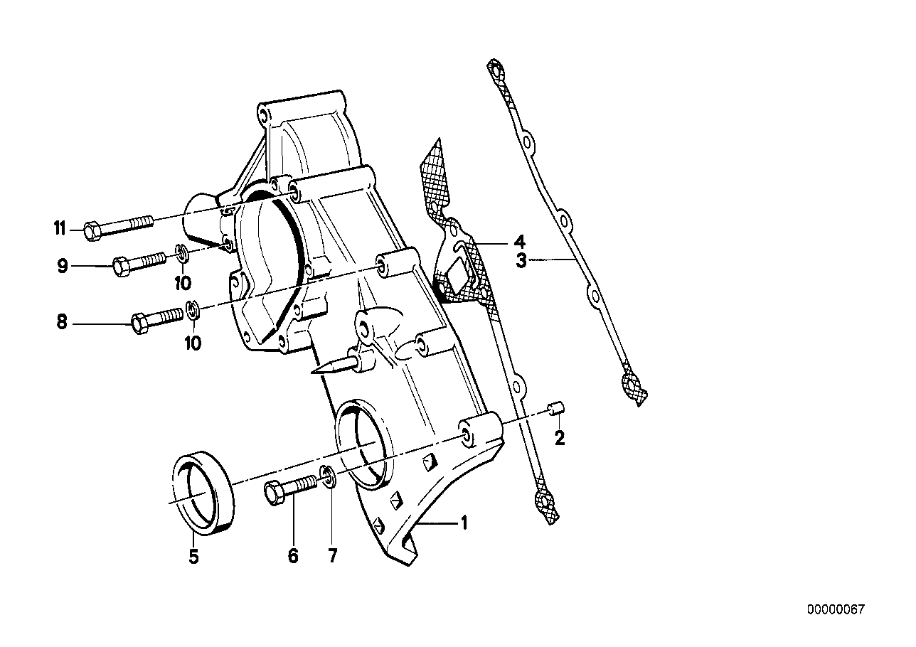 Kettenkastengehäuse