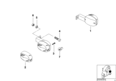 Lampeggiatore posteriore