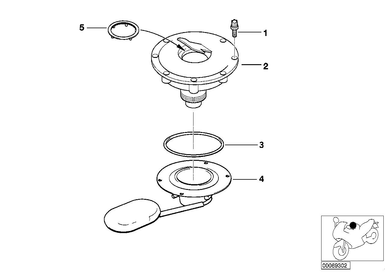 Bouchon de réservoir