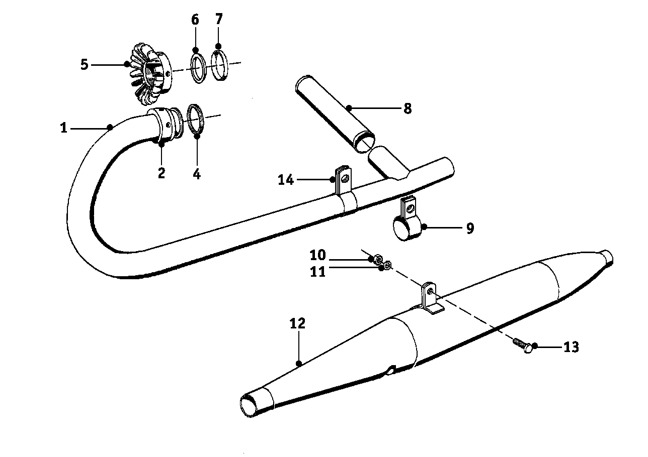 Avgassystem