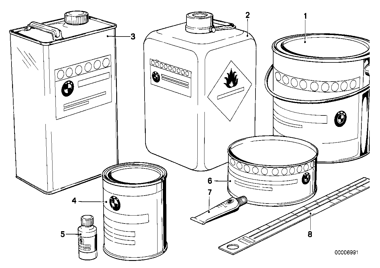 Sac astarı/Spatula/Aksesuar