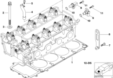 Cylinder head attached parts