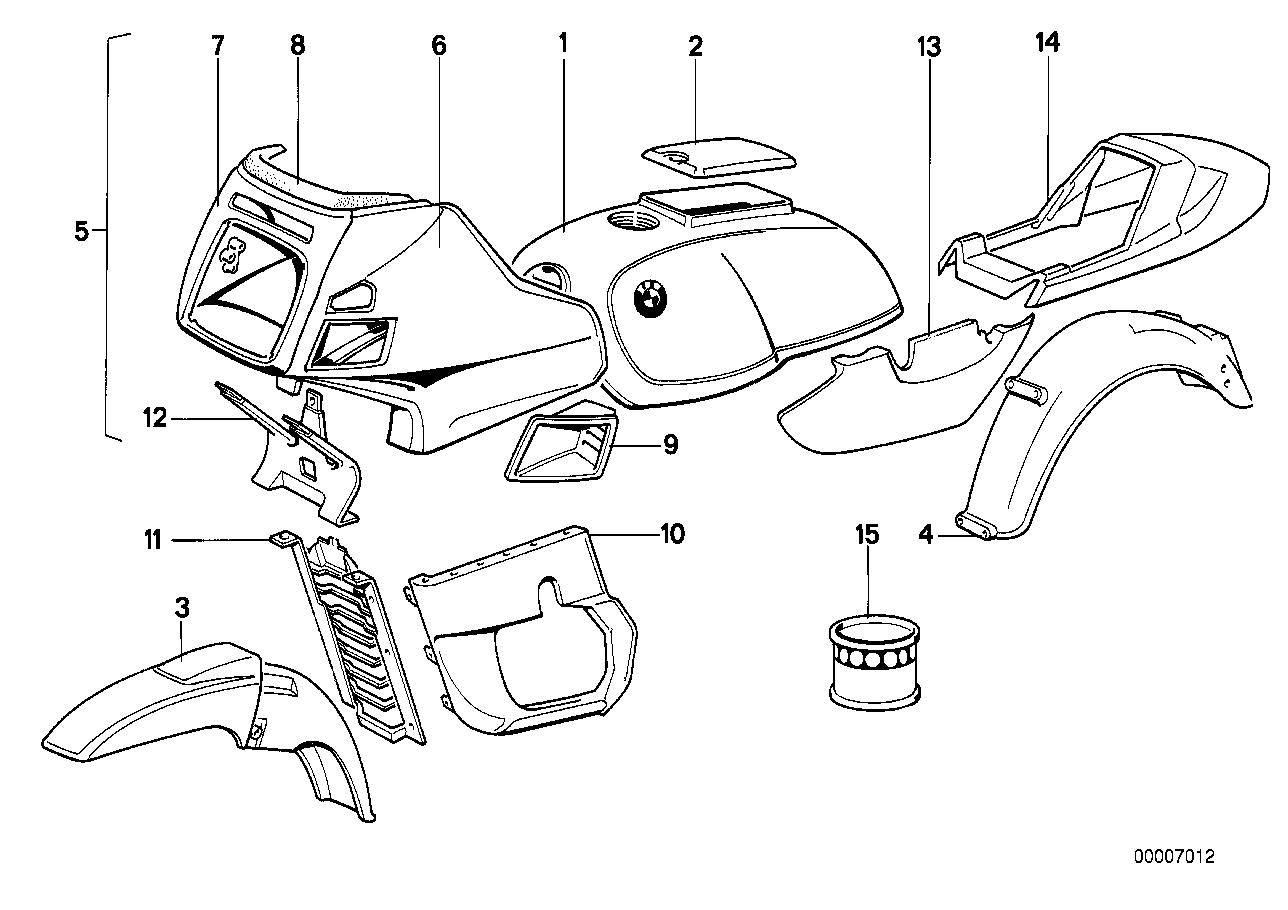 Painted parts 612 polaris