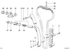 Timing and valve train-timing chain