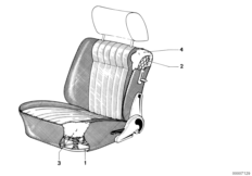 Lower seat parts