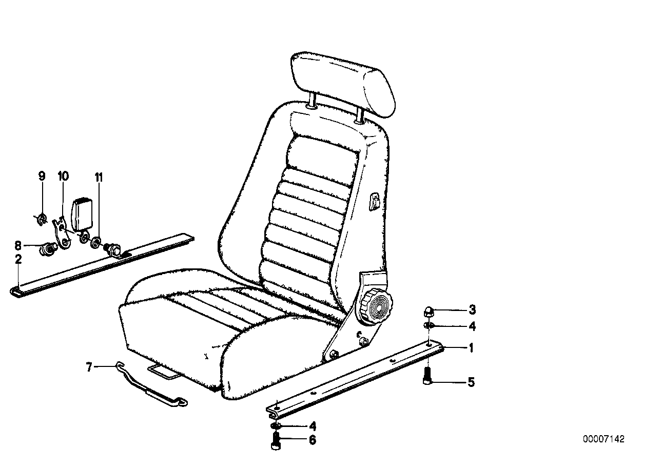 ที่นั่งแบบสปอร์ต RECARO-แหวนสเปเซอร์