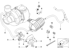 Comando de vácuo para turbocompressor