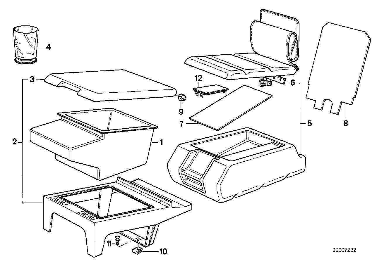 Armlehne/Kühlbox