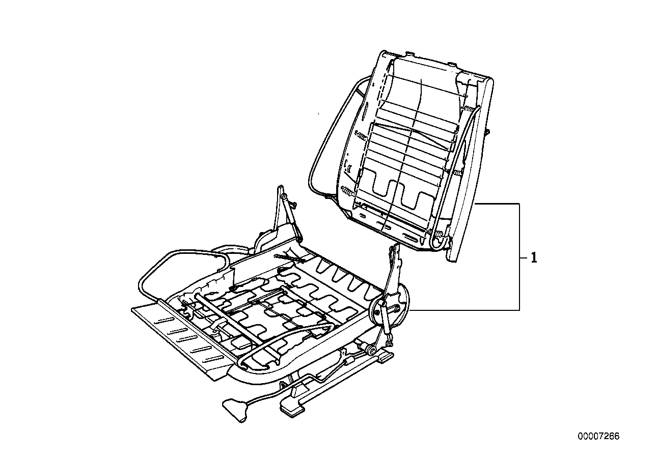 BMW Sportsitz Reparatursitz