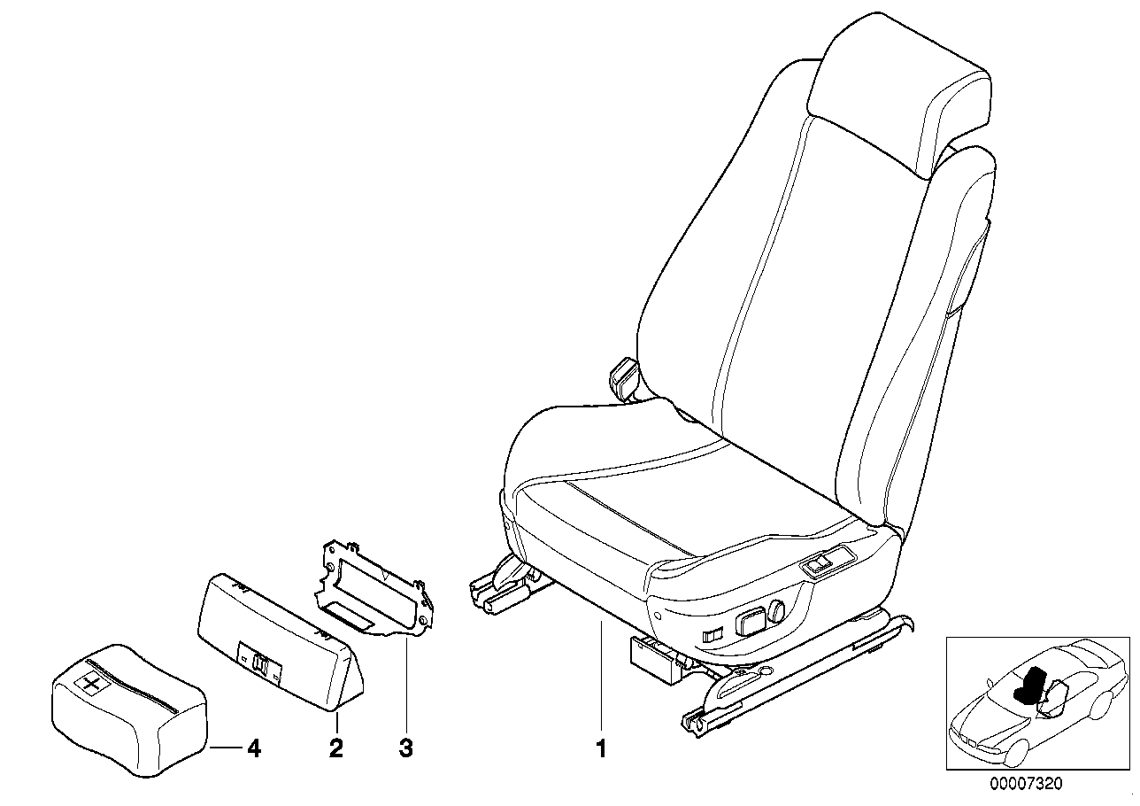 Koltuk Ön Komple koltuk