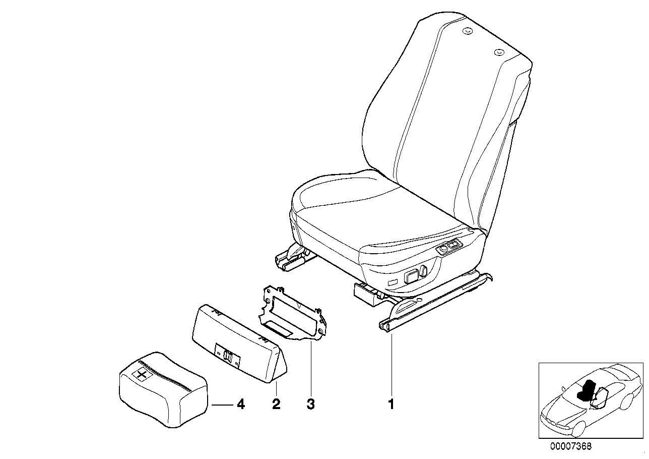 Koltuk Ön Komple koltuk