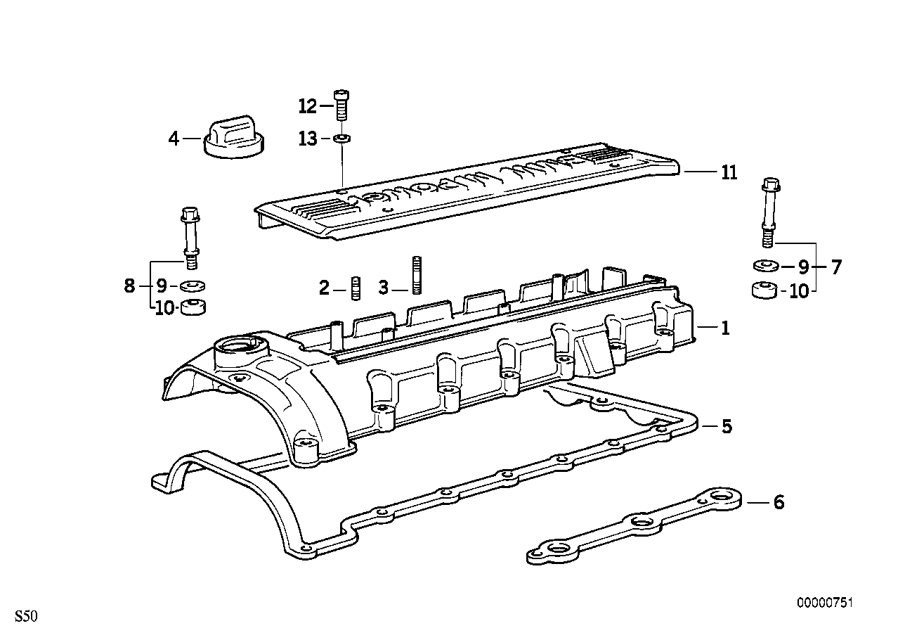 Cylinder head/cylinder head cover