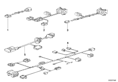 Wiring add.heater/indep.ventil.syst.