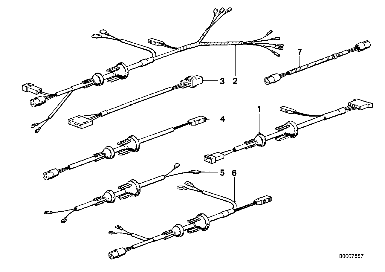 Kabelsatz Elektr.Aussenspiegel